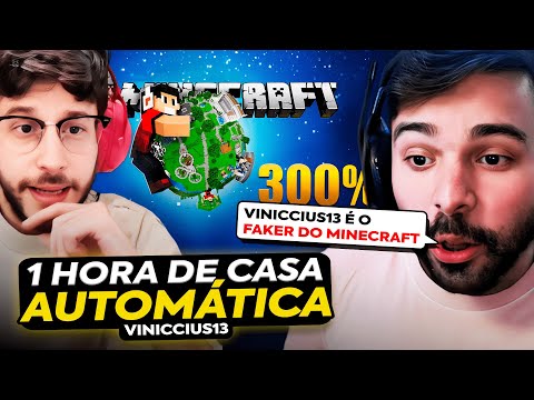 🚨 MINERVA E GREVTHAR REAGEM: VINICCIUS13 - 1 HORA DE CASA AUTOMÁTICA #300 pt.2