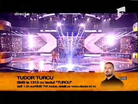 Tudor Turcu Are You Gonna Go My Way - X Factor Romania.