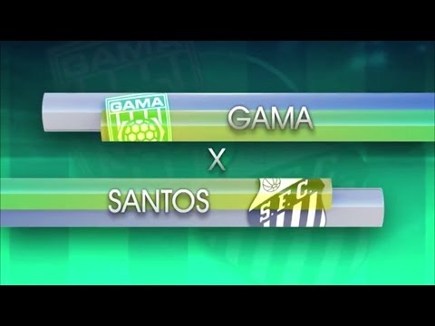 Chamada Globo/Tribuna: Gama X Santos (Copa do Brasil 16)