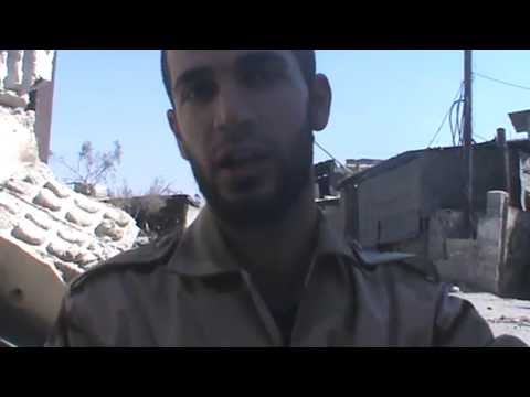 مقابلة مع أحد عناصر كتيبة حمزة أسد الله على خطوط الجبهة الأمامية في الغوطة الشرقية في ريف دمشق