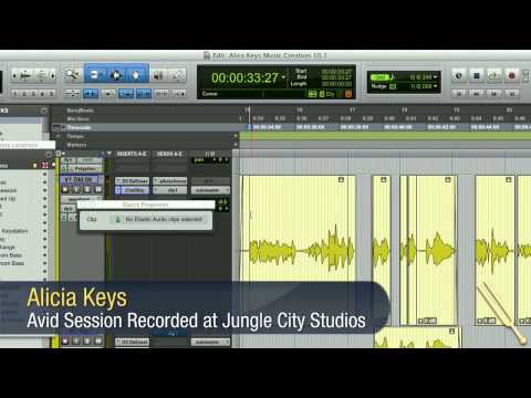 Pitch Shift Using Elastic Audio Properties in Pro Tools 10 - Avid Tutorial Demo