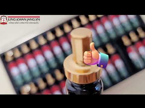 Video Mở Hộp Nước Hồng Sâm Jung Kwan Jang Vital Tonic 30 ống x 20ml 
