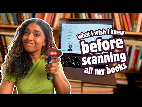 what NOT to do when using a barcode scanner on your ENTIRE book collection 📚