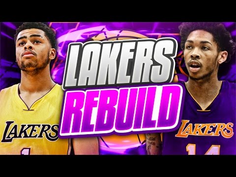 REBUILDING THE LOS ANGELES LAKERS! NBA 2K17 MY LEAGUE
