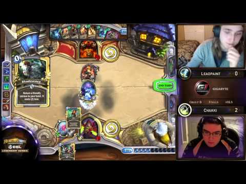 Leadpaint vs Chakki | Redemption Tournament: Group B - Final | ESL Hearthstone Legendary Series