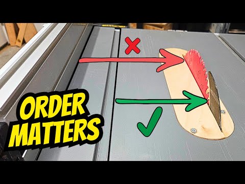 The RIGHT Way To Square A Table Saw