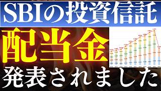 【朗報】SBI証券の投資信託、配当金が発表された…。日本高配当とSCHDのリターン比較
