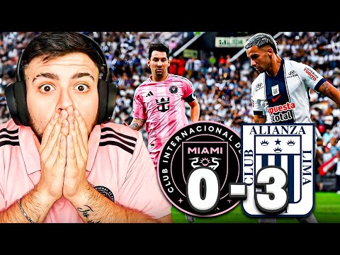 ¡ALIANZA LIMA LE GANA AL INTER DE MIAMI DE MESSI 3-0! CON DOBLETE DE PAOLO GUERRERO EN PERÚ