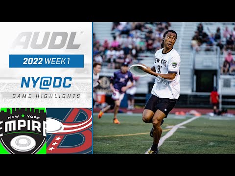 2022 AUDL: New York Empire at DC Breeze | Week 1 | Game Highlights