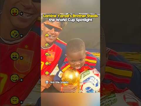 Lamine Yamal's Little Brother Is Stealing the Spotlight at the World Cup. #LamineYamal