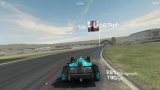 Formula E Speed Record Mount Panorama 281.57 km/h Real Racing 3