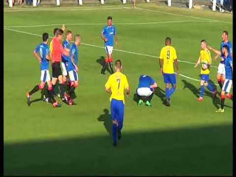 1H ACTION IRVINE MEADOW 2 ARTHURLIE 0 (FT 2-1) 1ST LEG PLAY OFFS WED 6TH JUNE 2018