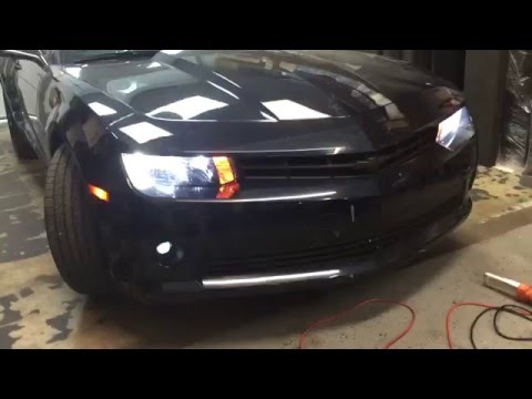2015 Chevy camaro. Oem fog lights. Led white bulbs. Hid lights