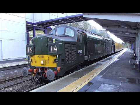 English Electric Class 37 'Thrash' in Scotland 2017