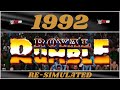 ️W2K19 ️ ROYAL RUMBLE 1992 RESIMULATED