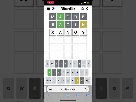 Wordle Playthrough May 8, 2022 #wordle (Can You Guess the Word?)