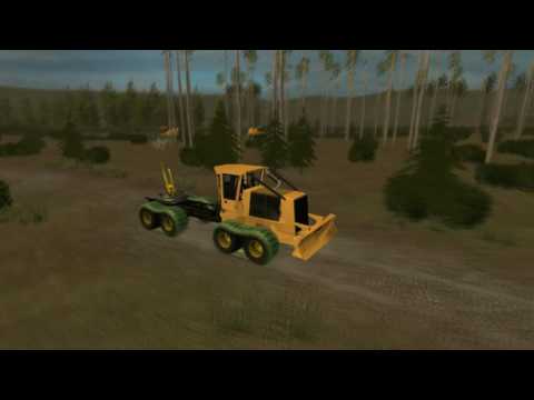 FS15-Testing New Tigercat Clambunk Timelapse