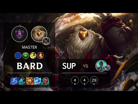 Bard Support vs Karma - EUW Master Patch 11.21
