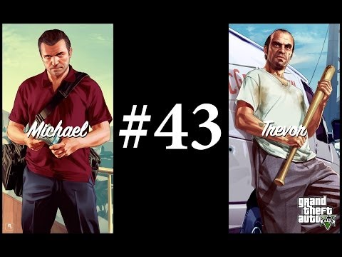 Grand Theft Auto V Walkthrough Part 43 - Michael & Trevor - Caida Libre