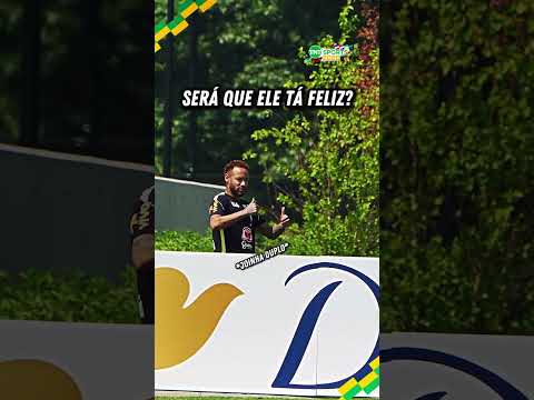 O NEYMAR TÁ POUCO FELIZ NO TREINO DA SELEÇÃO! 🤩🇧🇷 #shorts