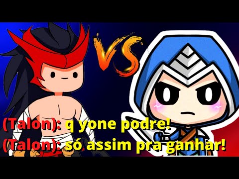 MONO TALON ME XINGOU E TILTOU MUITO NO FINAL!!! - Yone vs Talon - League of Legends