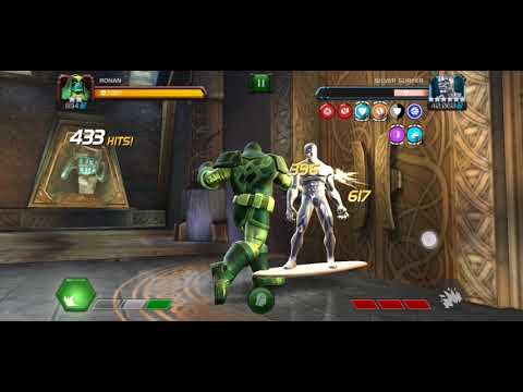 Ronan 2star vs Silver Surfer..