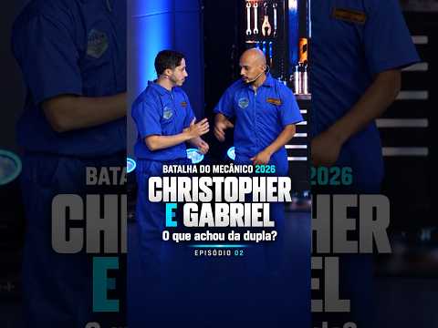 Christopher e Gabriel contra o relógio! | Batalha do Mecânico 2026 • Ep. 02