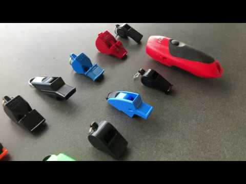 Referee Whistle Test - 16 whistles - All price ranges - Molten, Fox 40, Acme...