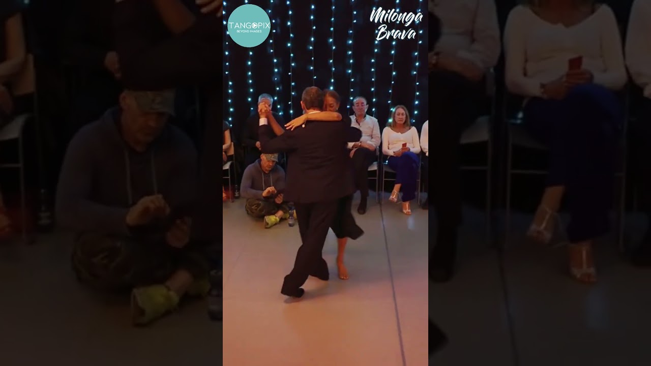Video thumbnail for MILONGA BRAVA '24- Juan Amaya & Valentina Garnier dance Juan D'Arienzo & Hector Mauré - Tierrita