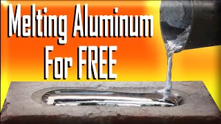 How to Make a Free Aluminium Melting Furnace