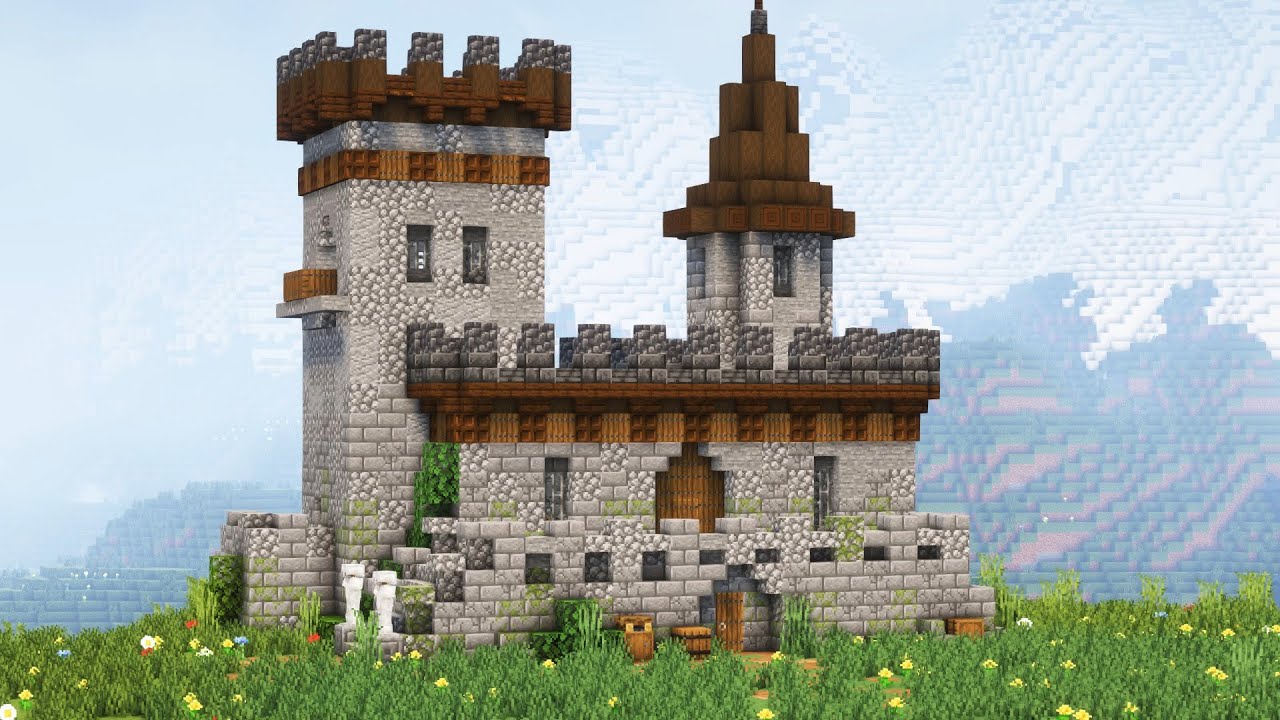 Medieval prison in minecraft