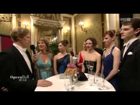 Opernball 2012 - Interview - Ballett - Staatsoper Wien - ORF2