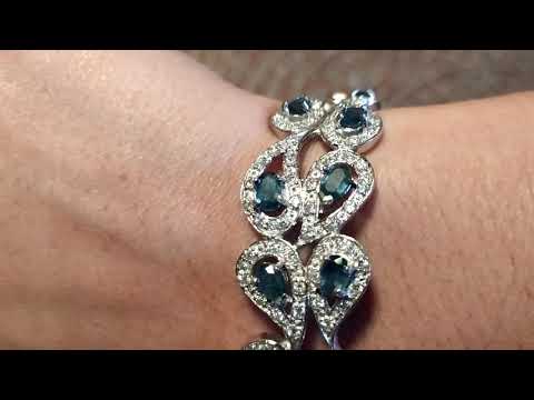 Распродажа серебряных браслетов с натуральными камнями. Цены под видео.