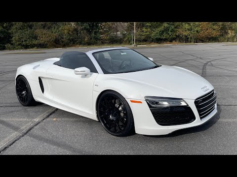 2015 Audi R8 V10 Spyder Review & POV Test Drive | The Best All-Around Supercar?