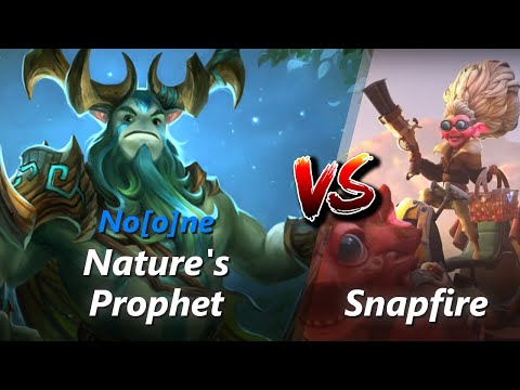 No[o]ne safelane Nature's Prophet vs Snapfire/Monkey King | First 10 minutes