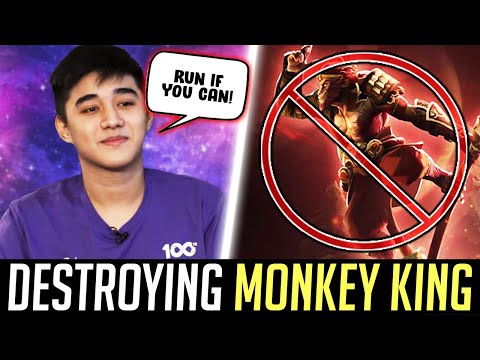 Abed reads MONKEY KING like a book! - There's no way to hide! DOTA 2