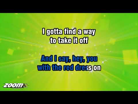 Magic - Red Dress - Karaoke Version from Zoom Karaoke