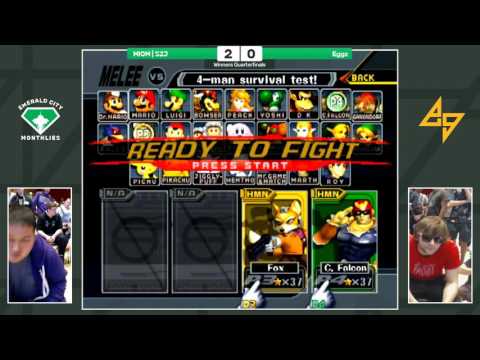 Emerald City II - S2J (Cpt Falcon) vs. Eggz (Fox) - Melee Singles - Winners Top 48