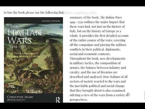 The Italian Wars 1494 1559 War, State and Society in Early Modern Europe Paperback – Illustrated