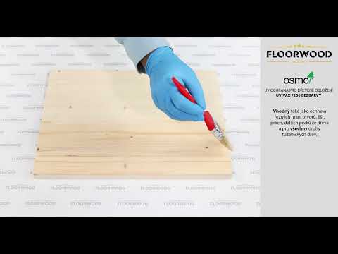 Osmo Uviwax 7200 bezbarvý nátěr pro dřevěné obklady