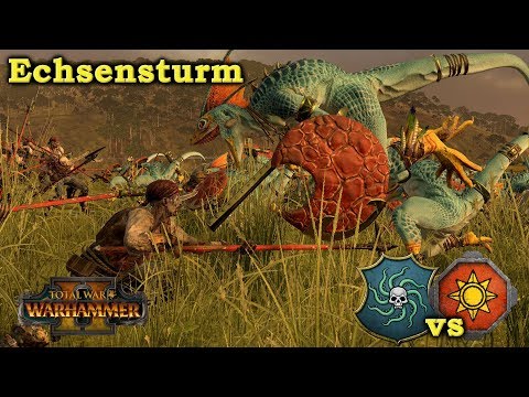 Echsensturm! - Echsenmenschen vs Vampirküste - Total War: Warhammer 2 deutsch