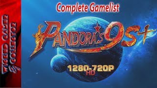 Pandora's Box 9S+ Complete Gamelist Overview