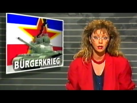 12.09.1991 RTL Ende "Mc Quade der Wolf" und Nachrichten