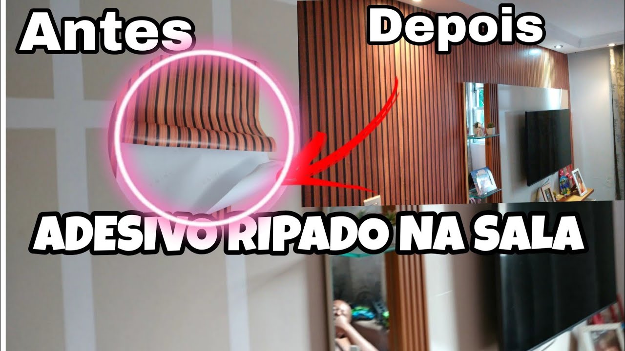 Watch Now FAÇA VOCÊ MESMO PAPEL DE PAREDE ADESIVO RIPADO NA SALA DE FORMA SIMPLES E FÁCIL FAÇA VOCÊ MESMO PAPEL DE PAREDE ADESIVO RIPADO NA SALA DE FORMA SIMPLES E FÁCIL