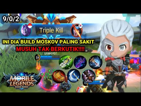 TERBARU 2020 INI BUILD MOSKOV TERSAKIT SEKARANG!! BUILD TOP GLOBAL -- Mobile Legend Indonesia --
