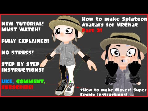 Splatoon Vrchat Models