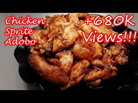 EASY AND YUMMY CHICKEN SPRITE ADOBO RECIPE!!!