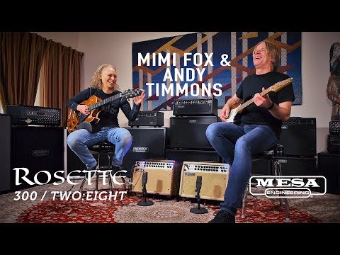 MESA Rosette® – Mimi Fox and Andy Timmons – Rosette for Jazz