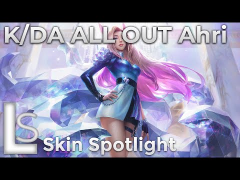 K/DA ALL OUT Ahri - Skin Spotlight - K/DA - League of Legends