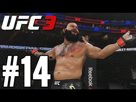UFC 3 Light Heavyweight Career Mode Walkthrough Part 14 - QUICK FINISH!